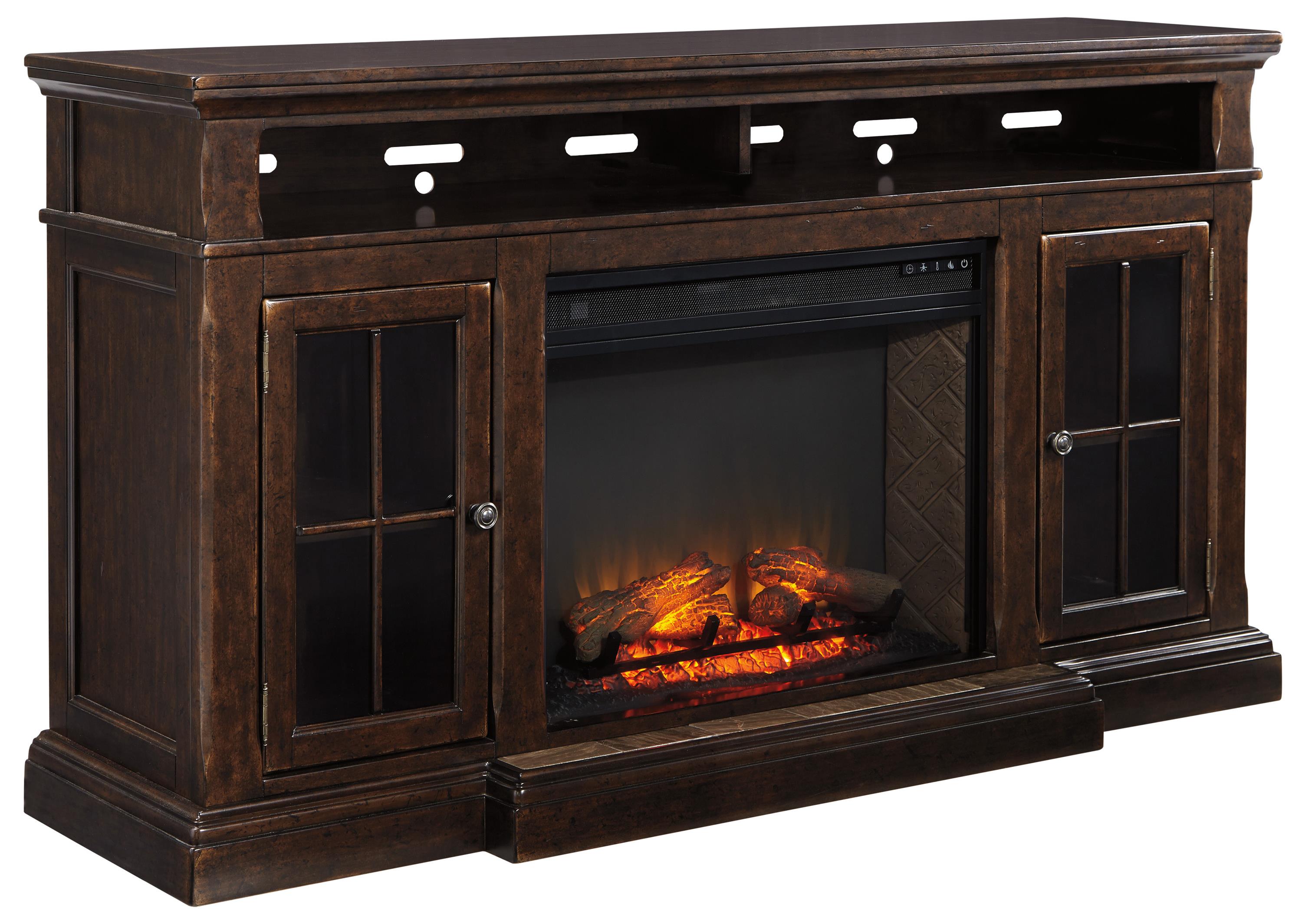 Ashley Signature Design Roddinton Transitional Extra Large TV Stand w